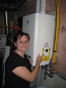 Fiona Wilson with On Demand Water Heater